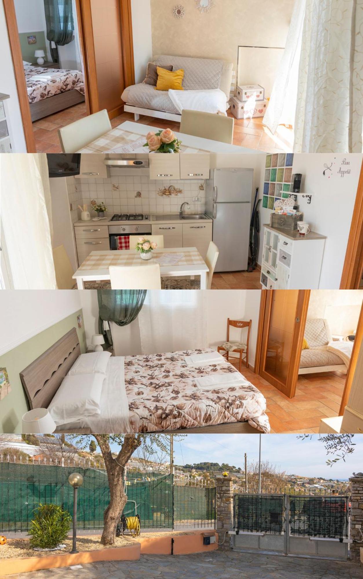 Leto'S Apartment In Sanremo - Parking & Garden Eksteriør bilde